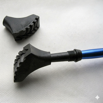 TrailGrip - Antypoślizgowe Nakładki Amortyzujące na Kije do Nordic Walking / trekkingowe UNIWERSALNE